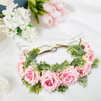 GORGECRAFT wedding dog flower garland accessory for small dogs and cats