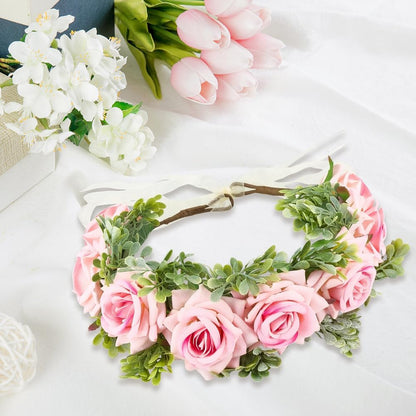 GORGECRAFT wedding dog flower garland accessory for small dogs and cats