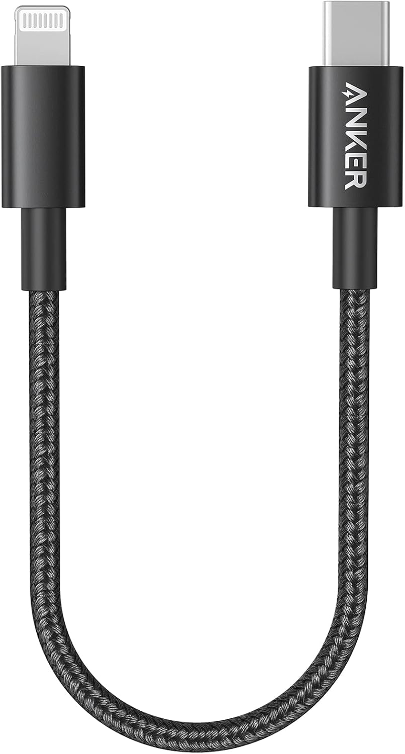 Anker New Nylon USB C to Lightning Cable, Apple MFi Certified for iPhone 14 Series, and More (6FT, Black) - Image 9