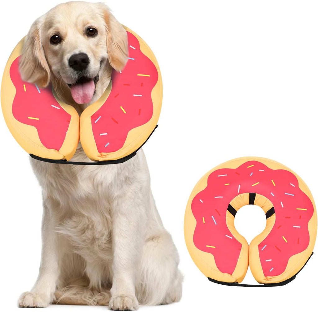 Deflated MIDOG dog cone showing compact storage and scratch resistant material