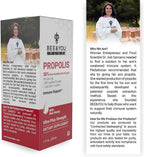 Bee And You Royal Jelly Propolis Extract complete 60 tablet bottle set