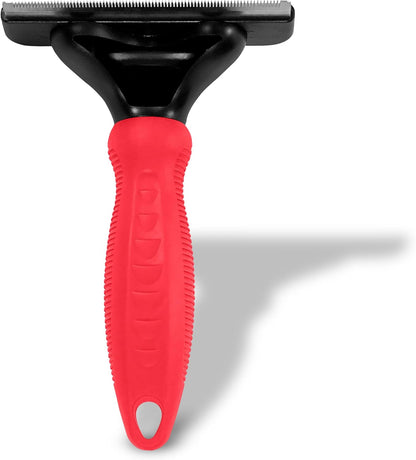 Authentic USA imported professional pet grooming tool showing the solid plastic head construction.