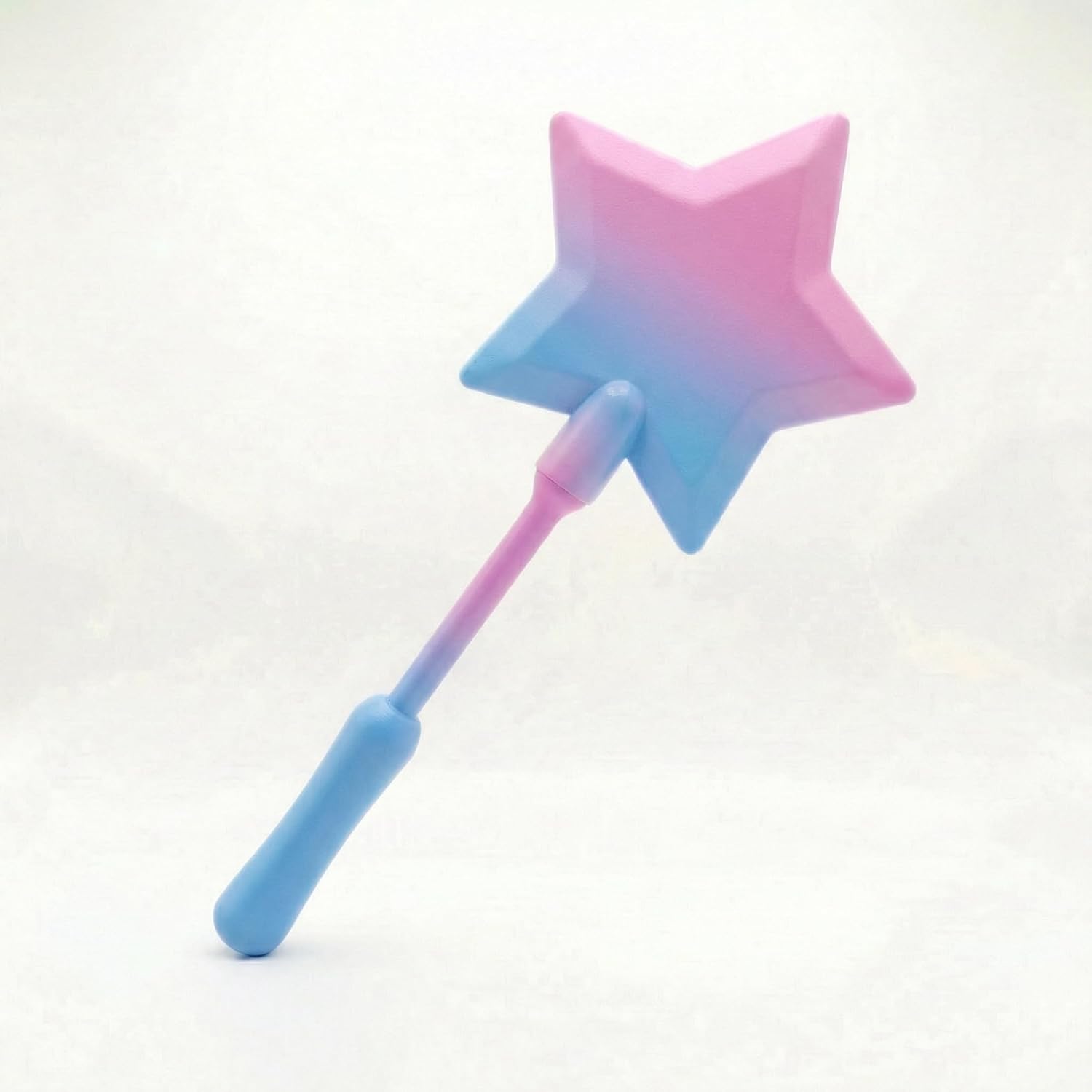 Printerade Tap to Pay Magic Wand in Cotton Candy color showing star tip and card slot.