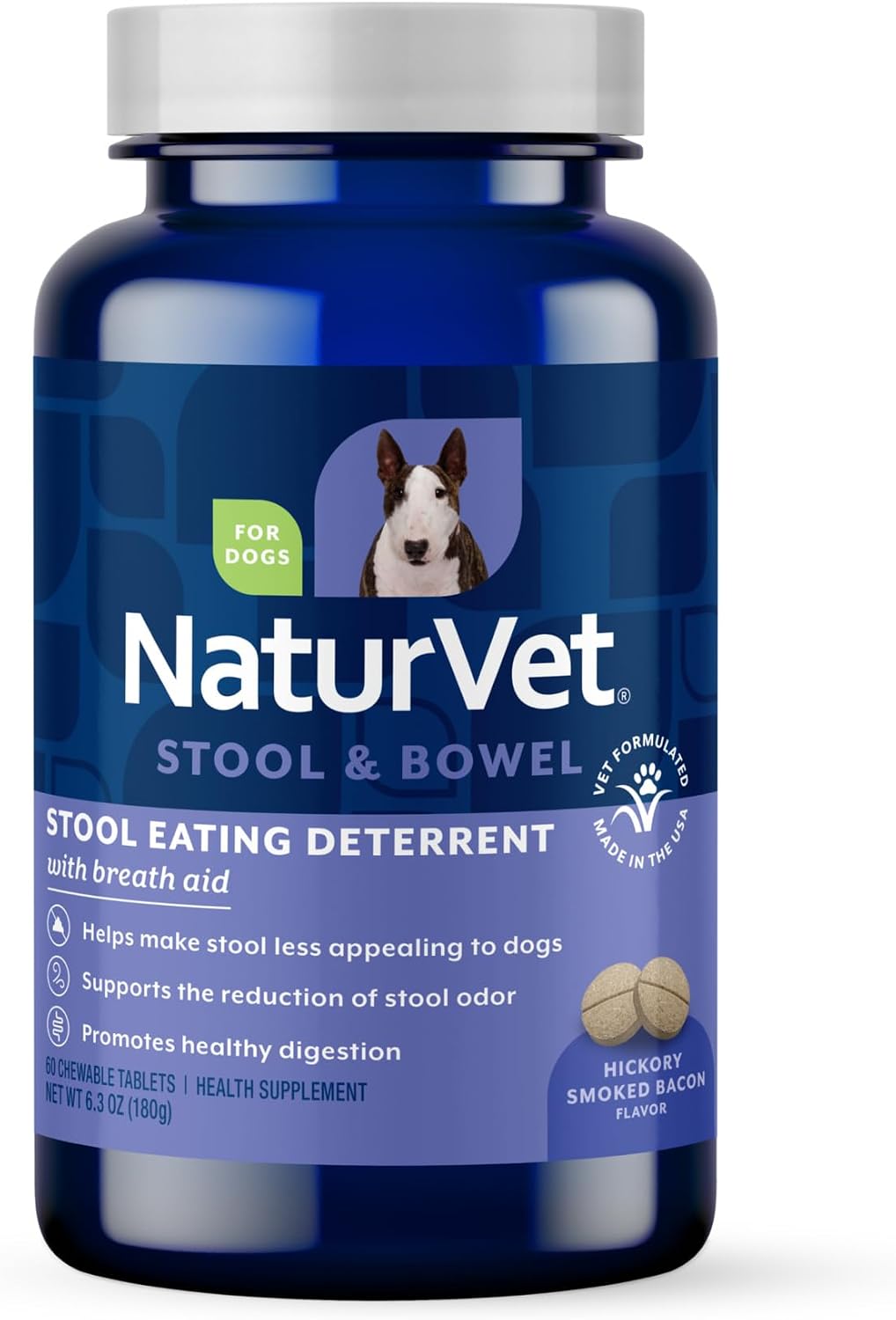 NaturVet - Coprophagia Stool Eating Deterrent - Deters Dogs from Consuming Stool - No Poop Eating for Dogs - Enhanced with Breath Aid Freshener, Enzymes & Probiotics - 130 Soft Chews - Image 10