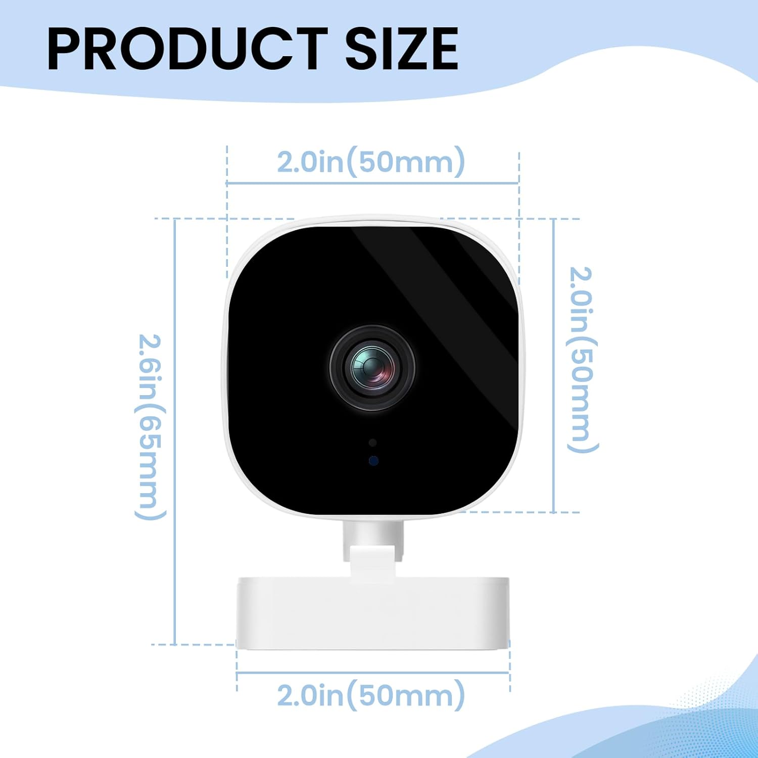Clever Dog smart indoor pet monitor side profile