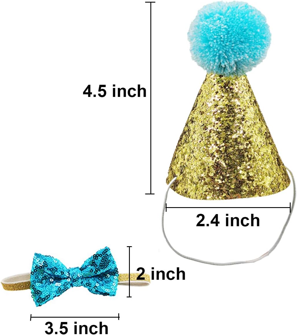 Arogheiz festive pet hat with pom-pom topper