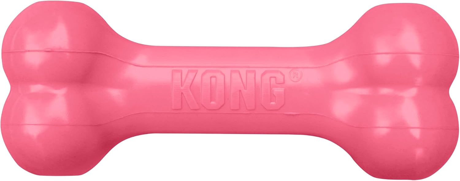 KONG Puppy Goodie Bone - Stuffable Toy - Natural Rubber Chew for Puppies - Toy for Teething - for Small Puppies - Blue - Image 10