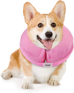 MCHY Inflatable Dog Cone,Adjustable Recovery Collar for Dogs After Surgery,Prevent from Biting & Scratching,Not Block Vision (Pink, S-Neck 7''- 12'') - Image 11