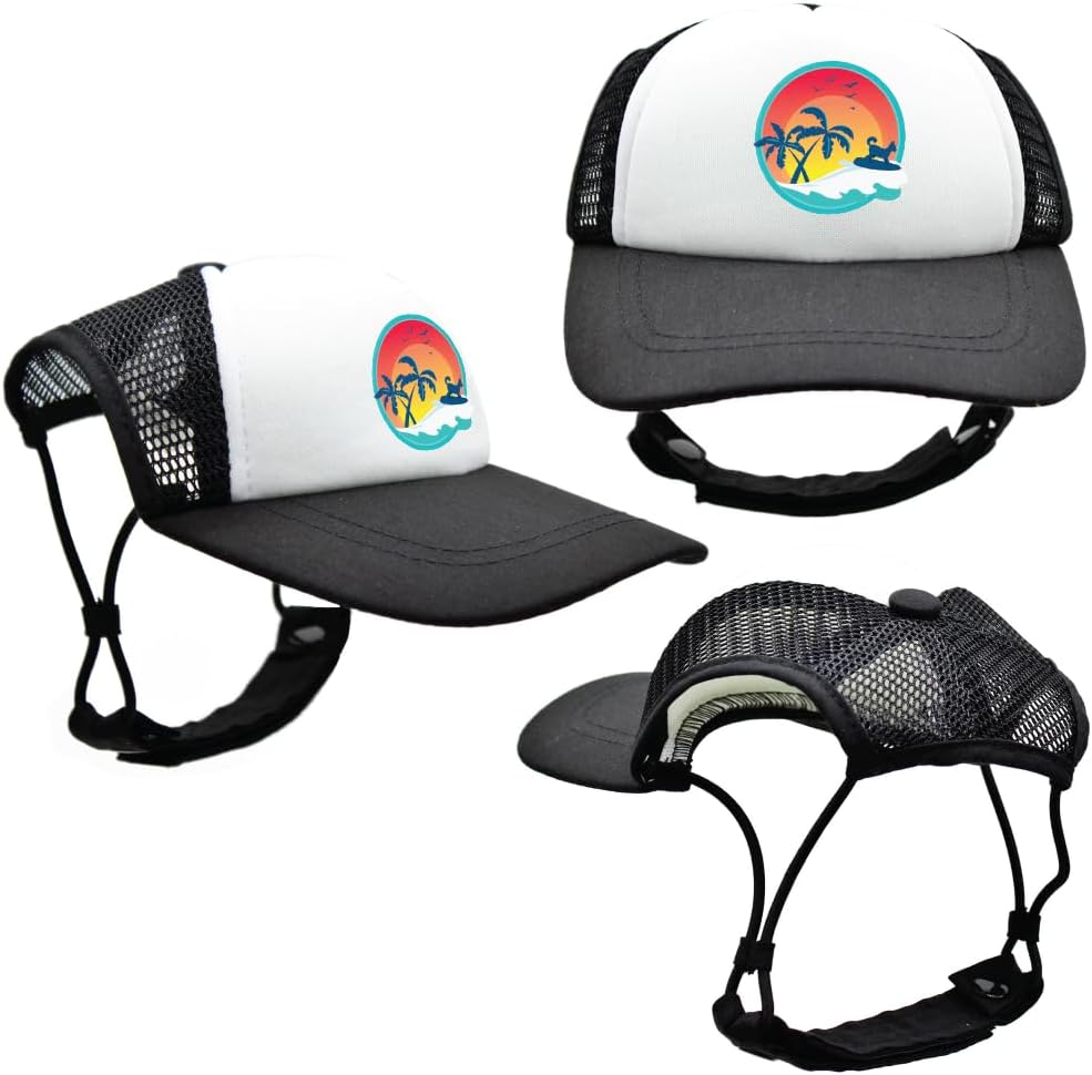 PupLid hat showing reinforced stitching and premium materials