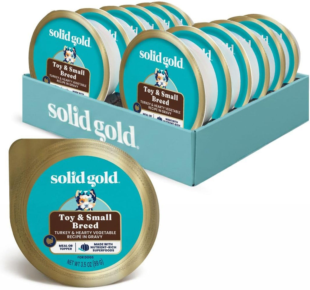 Solid Gold Wet Dog Food Topper & Meal Cups - W/Beef & Sweet Potato for Hip & Joint Support, Sensitive Stomachs & Gut Health - for Puppy, Adult & Senior Small Breed & Large Breed Dogs - 3.5oz/6 Pack - Image 13