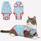 Kuoser Cat Recovery Suit for Female Male Cats, Breathable Post-Surgery Onesie for Spay Neuter, Abdominal Wound & Skin Disease Protection, E-Collar Alternative Anti-Licking Bodysuit for Kittens - Image 12