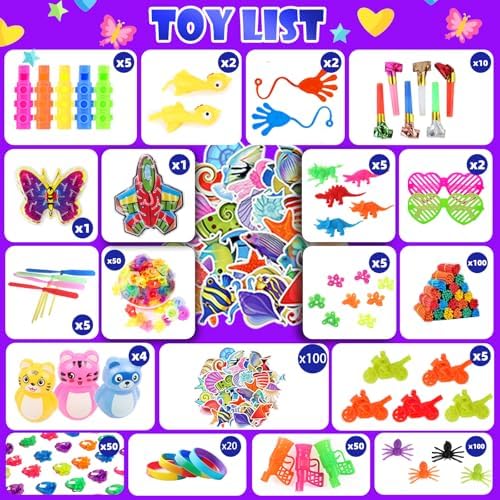 Bulk pack of fidget spinners and stretch strings for classroom rewards