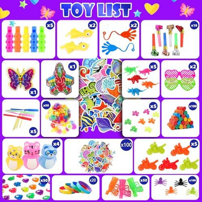 Bulk pack of fidget spinners and stretch strings for classroom rewards