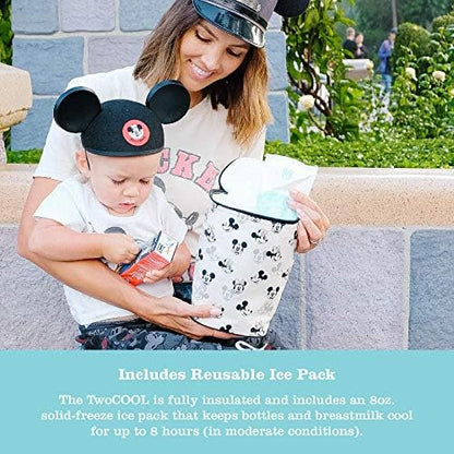 Interior view of TwoCOOL leak-proof breast milk storage bag