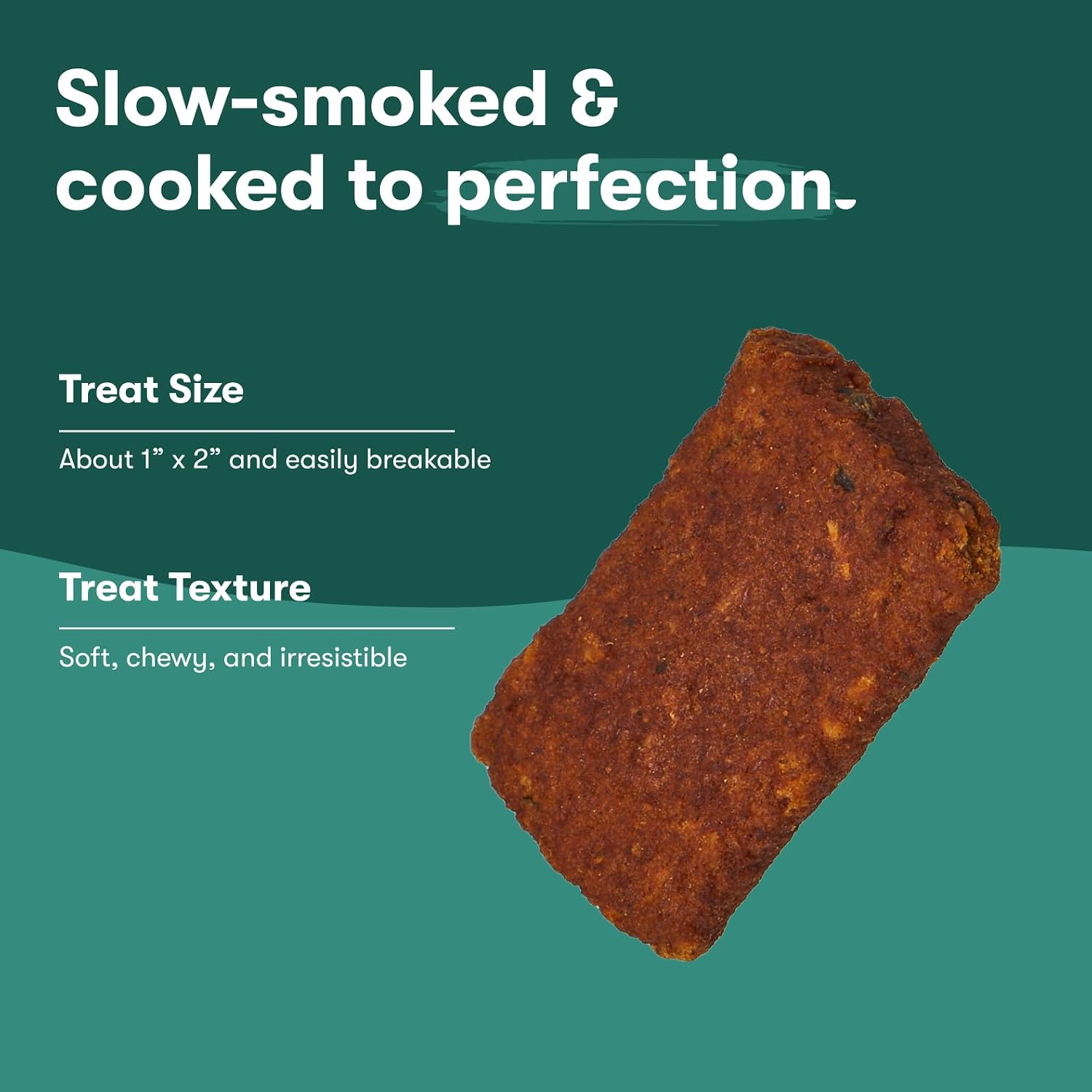 Soft and chewy Jinx salmon jerky treats for all breeds