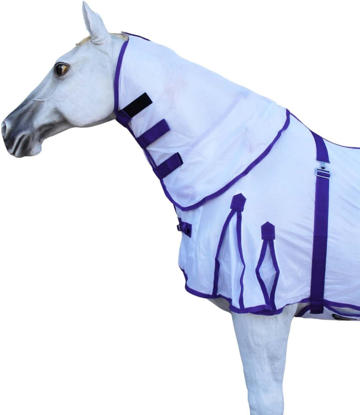 Challenger full neck horse fly sheet with adjustable bellyband