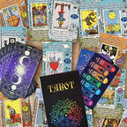 Tarotika tarot cards set with chakra and planetary symbols