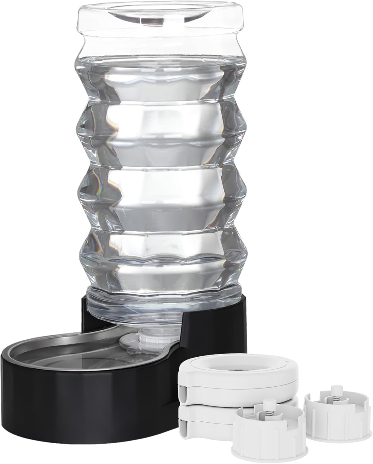 RIZZARI 8L Stainless Steel Gravity Pet Water Dispenser - Auto-Refill | No Electricity Needed,Wide-Mouth Cleaning,Triple Filtration,BPA-Free Materials,Visible Water Level - Image 10