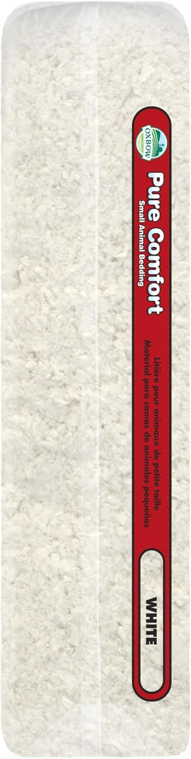 Oxbow Pure Comfort Small Animal Bedding, Odor & Moisture Absorbent Litter for Bunny Litter Box, Low Dust Bedding for Guinea Pig Cage, White Paper, 36 Liter Bag - Image 9
