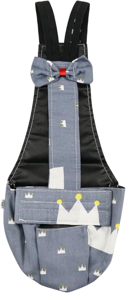 BestParts Adjustable Diaper Waterproof Reusable Diapers, Cloth Diaper Wearable Poultry for Farm Pet Goose, Pet Duck,Pet Chicken, (Grey Crown, L(3.31-8.82pounds), 1, Count) - Image 11