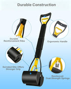 Ergonomic comfort grip handle and one handed squeeze lever mechanism detail