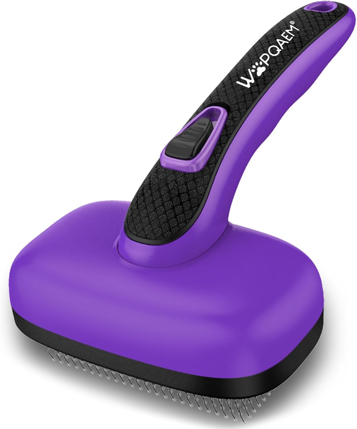 Self Cleaning Slicker Brush for Dog and Cat Deshedding, Green | Shedding Brush for Dogs & Cats, One-Click Retractable Bristles for Easy Cleaning Flying Hair at Home - Image 10