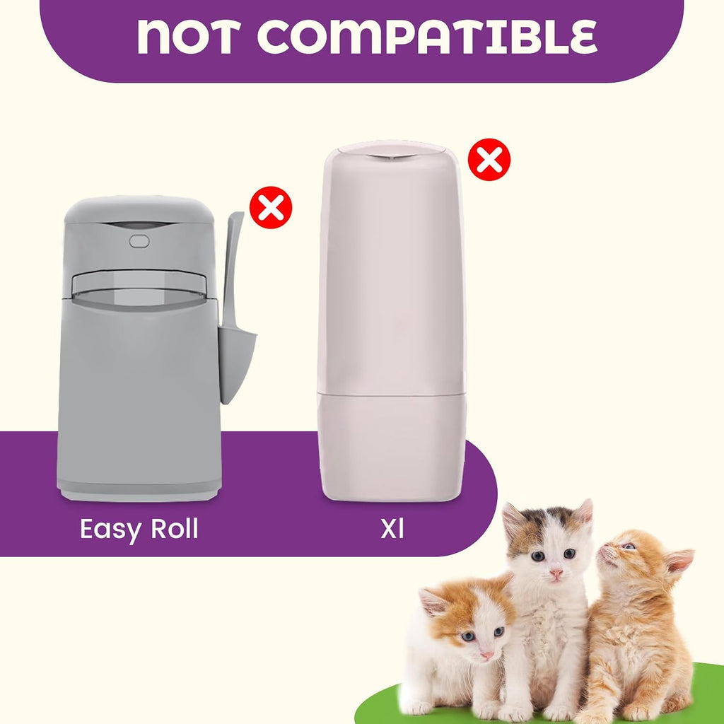 Kingly jumbo twenty eight feet refill cartridges stacked to display the complete eight pack bundle contents.