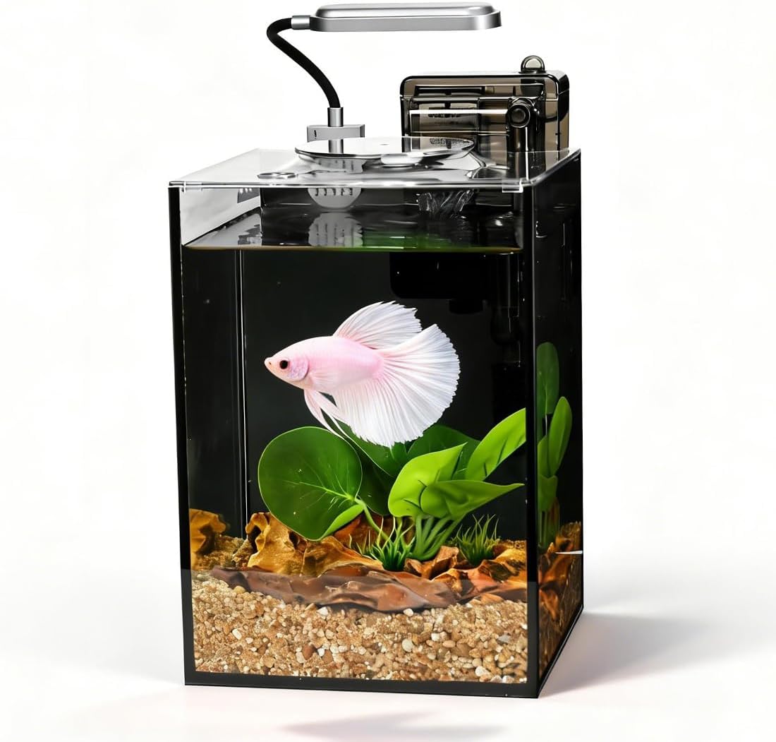 Zxie-Cloud 2.2 gallon nano aquarium starter kit front view