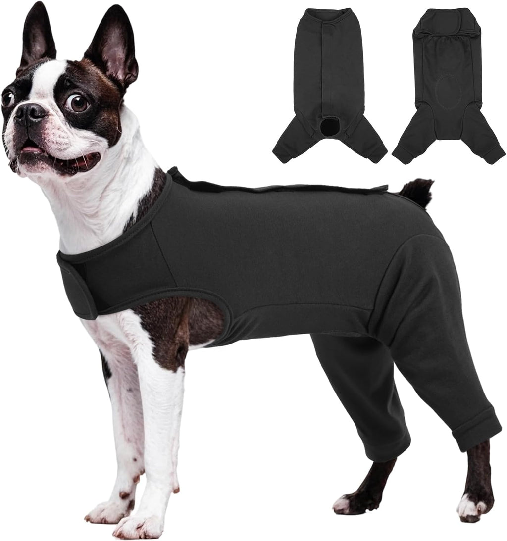 Kuoser Dog Surgery Suit for Back Legs, Dog Rear Leg Sleeve to Stop Licking, Female Spay Recovery Suit for Dogs After Surgery, Pet Puppy Surgical Pants Onesie for Abdomen Wounds Skin Disease - Image 10