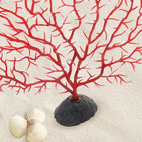 Piutouyar red sea fan coral pieces arranged together to demonstrate depth for aquascaping