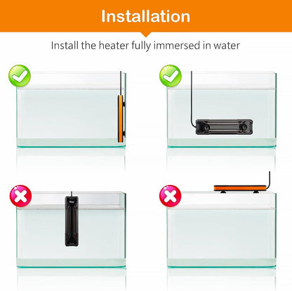 Hygger aquarium heater mounting accessories