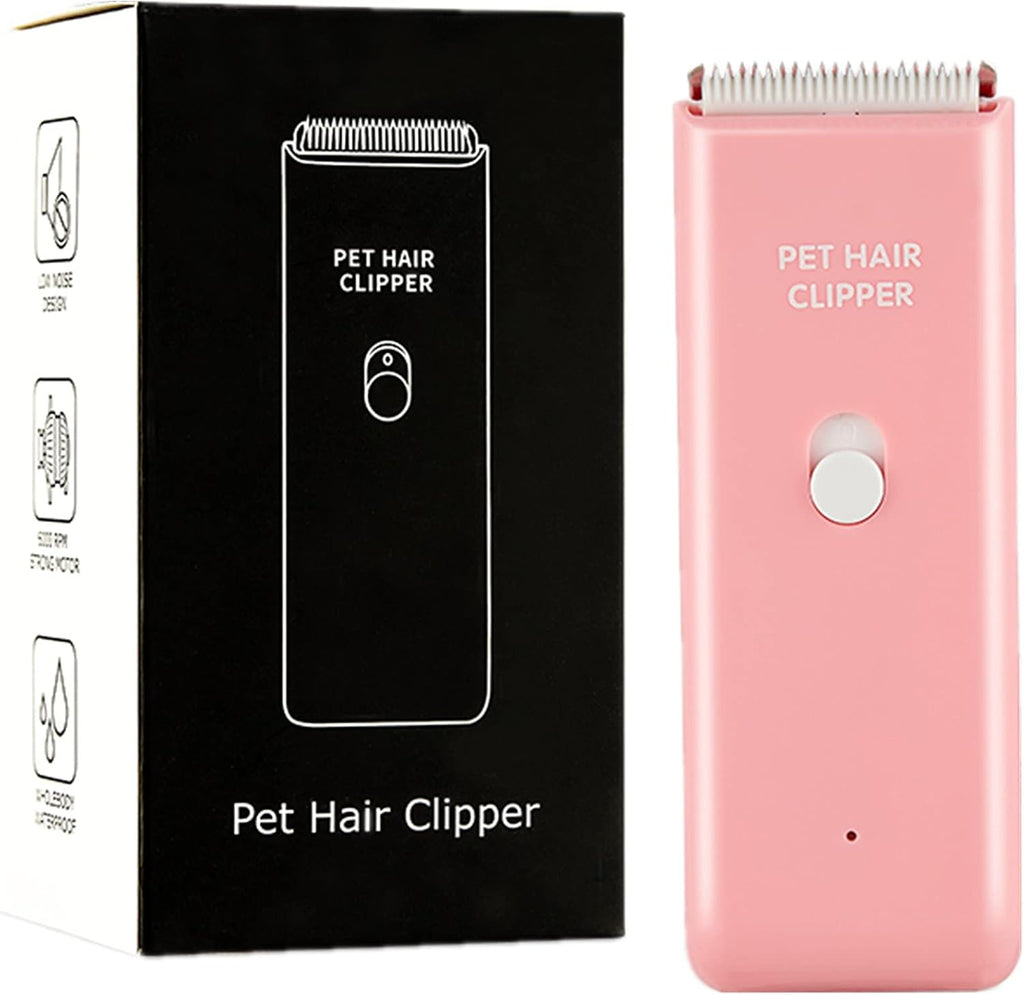 Grimgrow waterproof cordless pet clipper front view premium home grooming tool