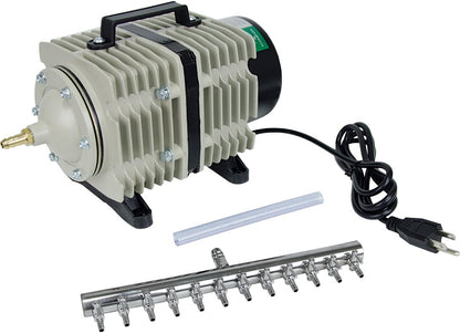 AAPA15L Active Aqua, 4 Outlets, 6W, 15 L/min Air Pump, Silver,Grey - Image 11