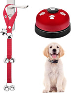 2 Pack Dog Doorbells, Pet Training Bells for Go Outside Potty Training and Communication Device Large Loud Dog Bell Cat Puppy Interactive Toys Adjustable Strap Door Bell - Image 9