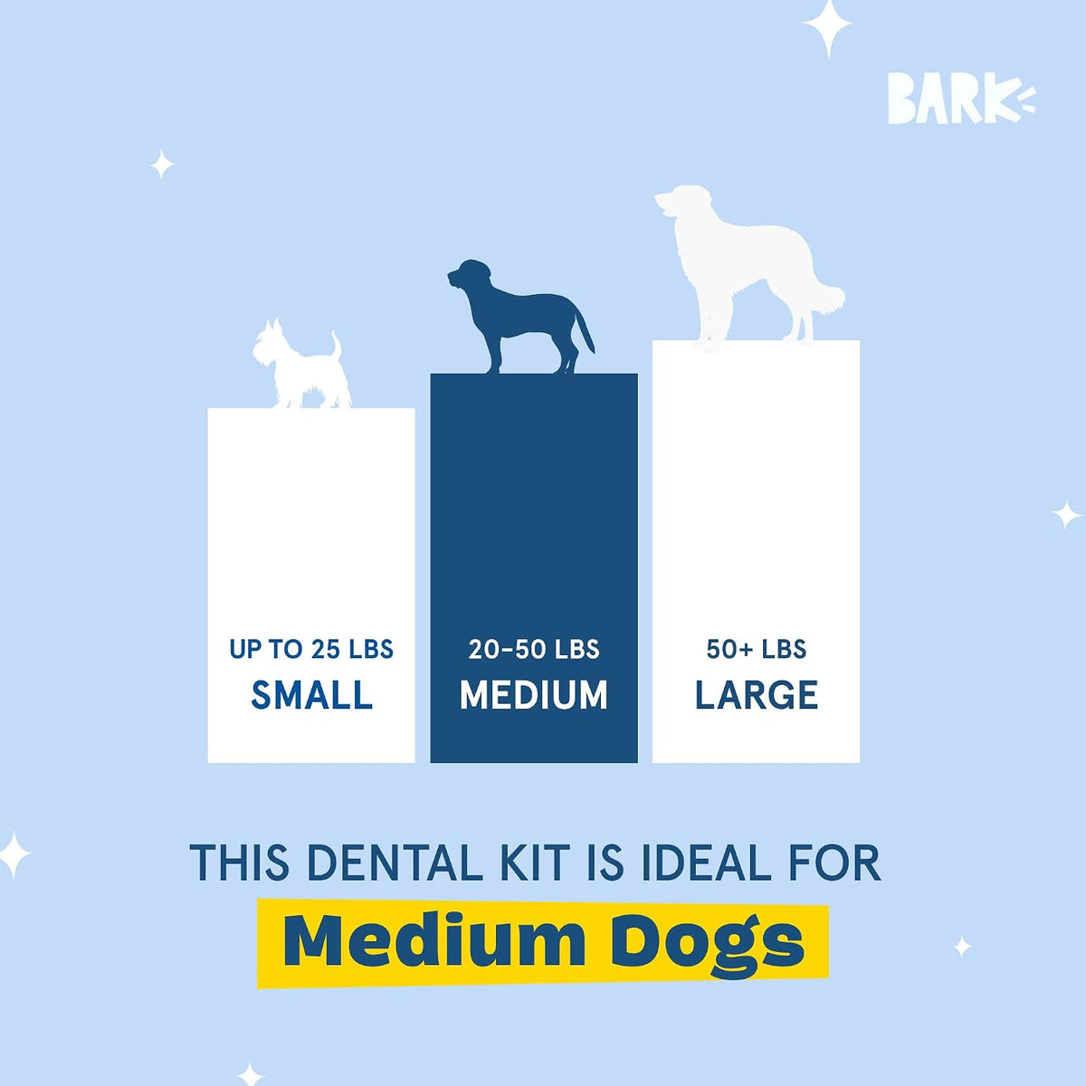 Dog chewing on Barkbox Bright dental stick for oral health
