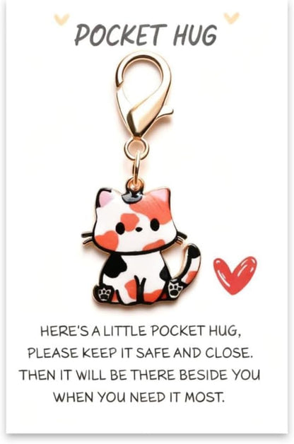 choice of all Cat Keychain Cat Bag Charm Cute Charms for Backpacks Clip On Cat Collar Charms for Handbags Accessories - Image 10