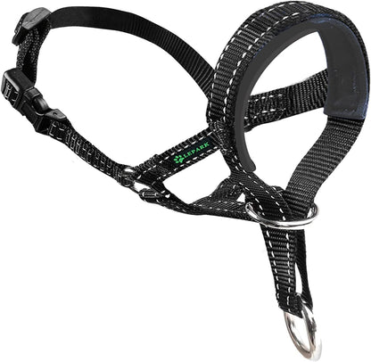 Lepark Dog Head Halter front view for large dogs