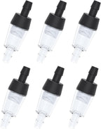 Multiple aquarium check valves arranged together