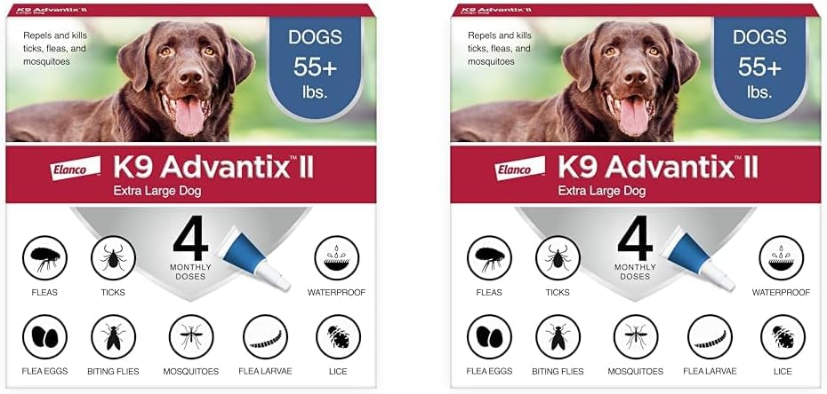 K9 Advantix II XL Dog Vet-Recommended Flea, Tick & Mosquito Treatment & Prevention | Dogs Over 55 lbs. | 6-Mo Supply - Image 13