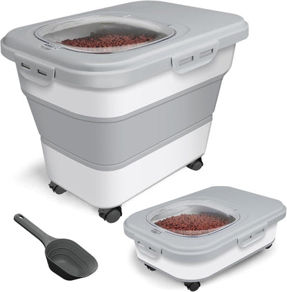 Tiovery small dog food container for pantry organization