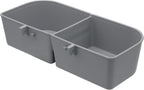 A & H Tool And Die Pet Crate Carrier Cup Double Large side angle showing compartments
