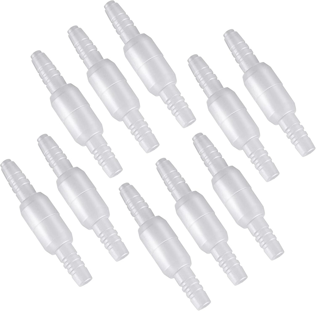 IOOYIFLE Oxygen Tubing Swivel Connector front view 10 pack set