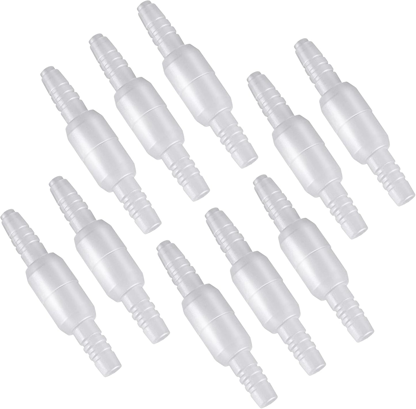 IOOYIFLE Oxygen Tubing Swivel Connector front view 10 pack set