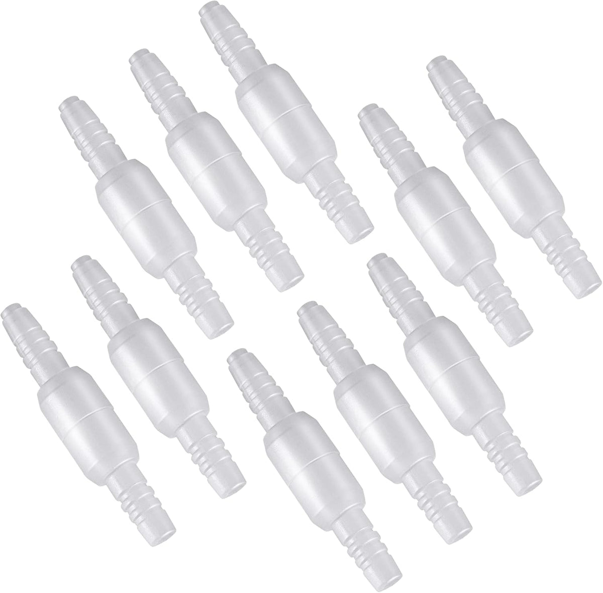 IOOYIFLE Oxygen Tubing Swivel Connector front view 10 pack set