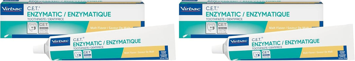 Virbac C.E.T.(R) Enzymatic Toothpaste| Tartar & Plaque Control for Fresh Breath | Pet Dental Care Toothpaste | Poultry Flavor, 2.5 oz - Image 10
