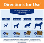 ThunderBites chicken liver flavored dog calming chews benefits overview