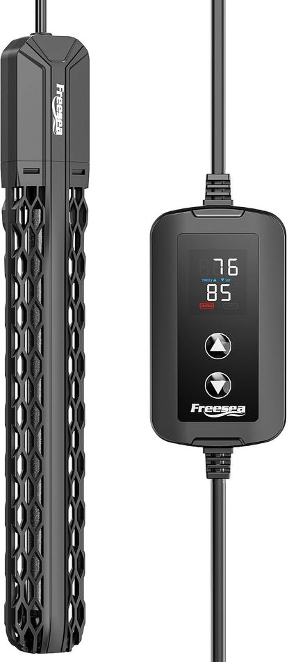FREESEA Aquarium Heater for Fish Tank: 100W/200W/300W/500W Submersible Fish Tank Heater with Over-Temperature and Off-Water Protection for 20-40 Gallon Saltwater and Freshwater - Image 10