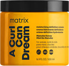 Matrix A Curl Can Dream Moisturizing Leave In Cream front view bottle for curly hair care