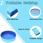 Collapsible lizard swimming pool with soft grooming brush