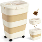 Zomisia collapsible dog food storage container front view